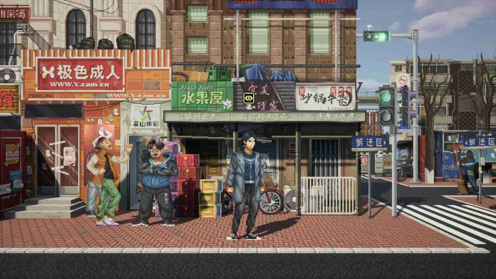 冷硬派横板剧情向探案游戏《寒冬无治》Steam页面上线 发行日期待定