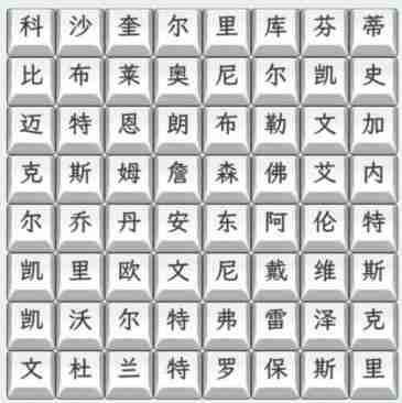 文字找茬大师篮球巨星2怎么过关 文字找茬大师连上篮球巨星名字通关步骤详细流程