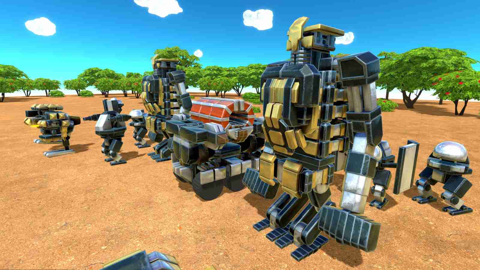 变形机器战斗游戏《Age Of Warbots》Steam页面上线 明年发售