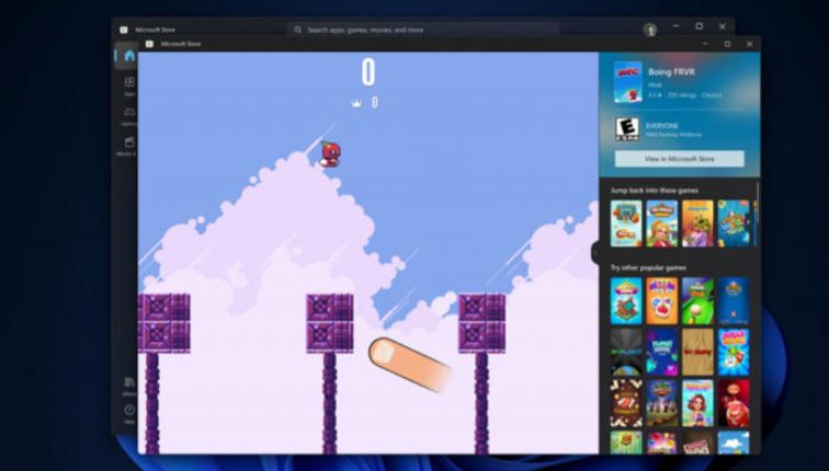 玩家心碎，微软宣布关闭Windows11应用商店“Arcade即时游戏”功能
