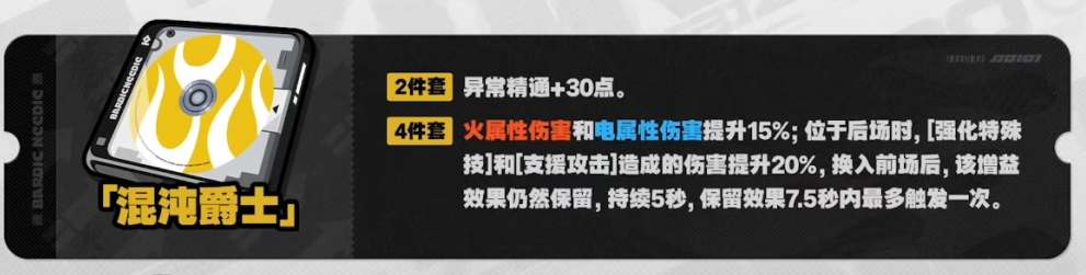 绝区零1.2新增驱动盘套装属性一览