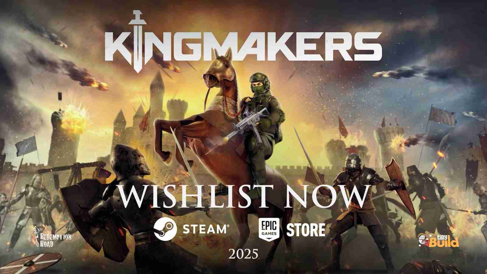 《Kingmakers》愿望单已达百万 2025年*季度发售