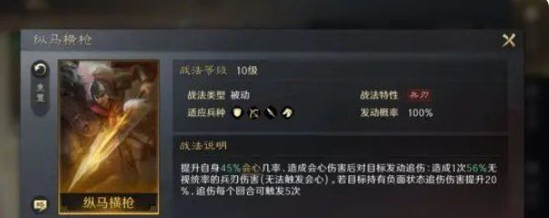 《三国谋定天下》马超阵容搭配攻略