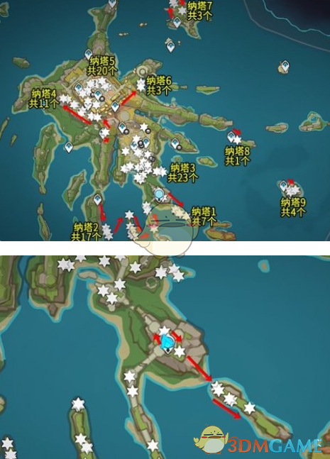 《原神》枯叶紫英全采集路线