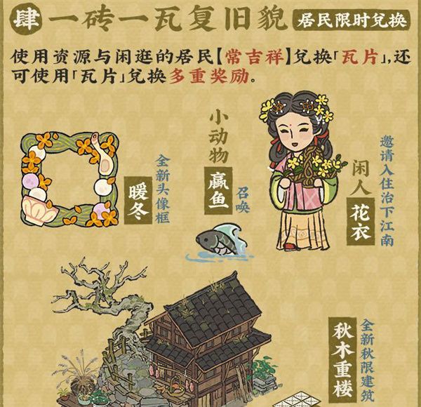 《江南百景图》古庙新貌禅意幽活动介绍