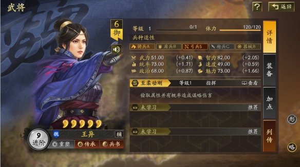 《三国志战略版》王异武将介绍