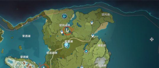 《原神》4.7蒙德钓鱼点位置介绍