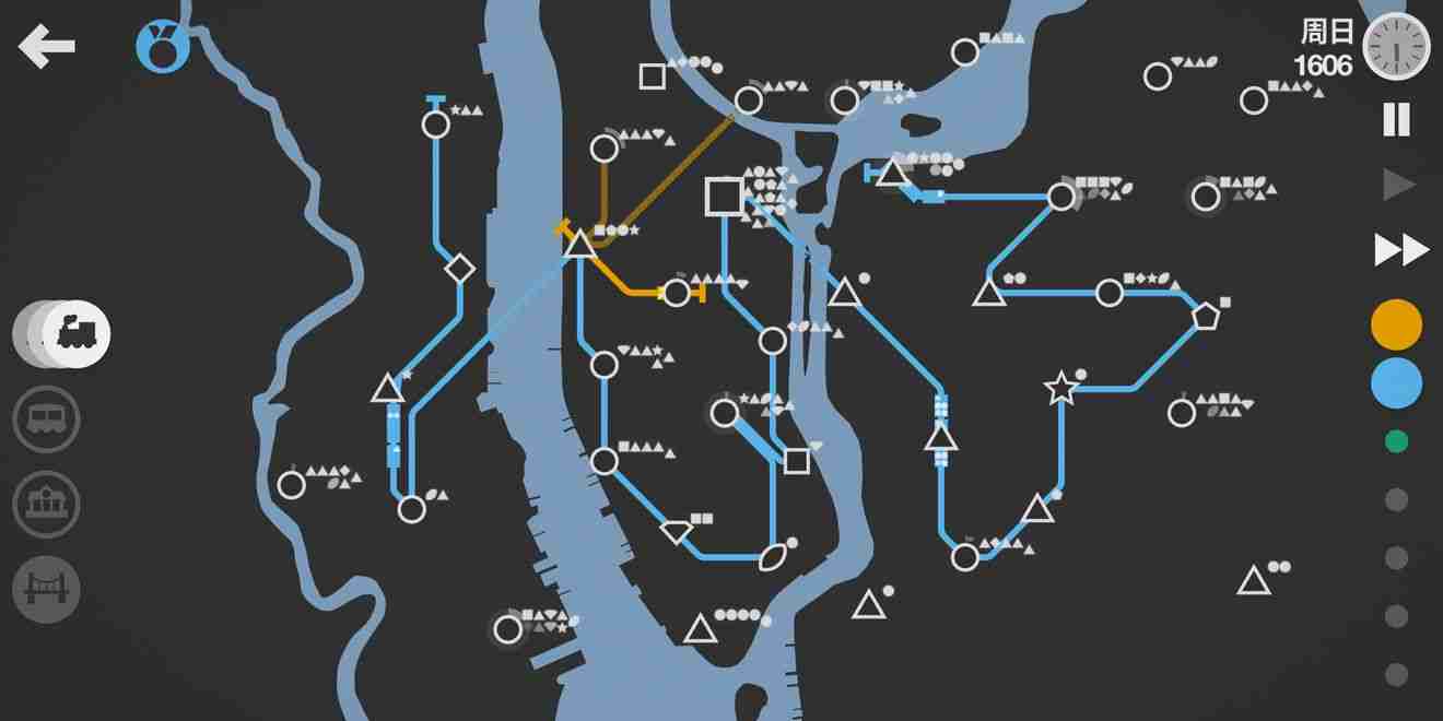 《模拟地铁》纽约布线攻略