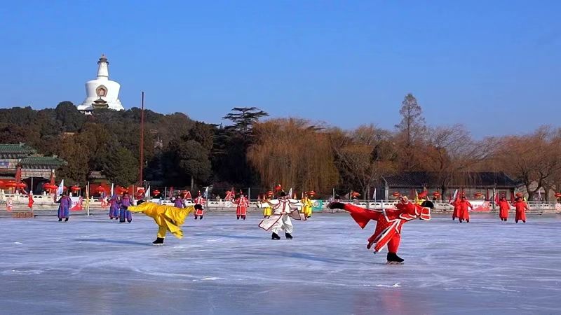 冬季大雪封河古人喜欢冰戏猜猜指的是什么