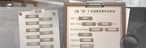 《世界之外》密室综艺导演室通关攻略